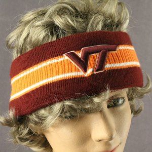 Virginia Tech Football Logo Knit Sweatband